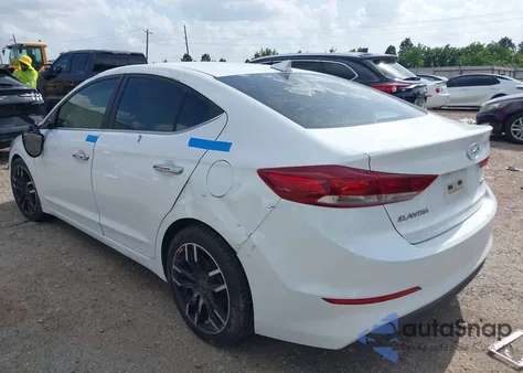 2017 Hyundai Elantra Limited z USA, uszkodzony, nr VIN 5NPD84LF5HH000558